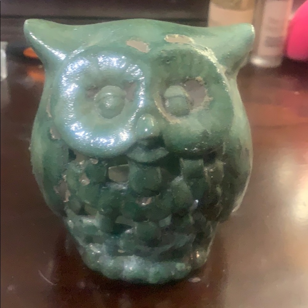 Owl Tea Candle Holder